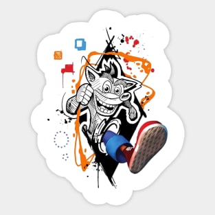 crash Sticker